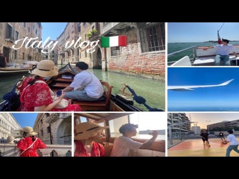 【vlog】初めてのイタリア旅行🇮🇹ずっと行きたかった"水の都ベネチア"#1#イタリア#イタリア旅行#旅行#vlog