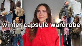 WINTER WARDROBE ESSENTIALS! ❄️ how to build the ULTIMATE capsule wardrobe for 2026 (outfit inspo)