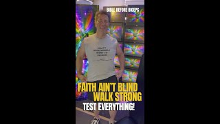 Faith Ain’t Blind, Bro! 💥 Walk Strong—Test Everything!