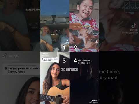 Country Road TikTok Challenge ❤️ #foryou #viral #youtube #countryroad #cover