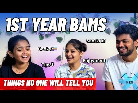 A guide to First year BAMS |Syllabus/Sanskrit/distinction- A Senior’s advice🔥Vaibhav Deshmukh