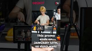Save BIG On OBSBOT's Talent Studio Combo - Promo Ends January 12th!