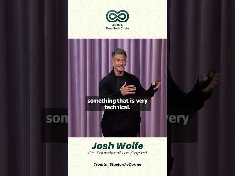 Why Build DEEPTECH Startups WILL Dominate the Future! | Josh Wolfe | Lux Capital  #shorts #deeptech