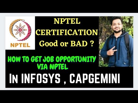 Jobs Opportunity via NPTEL || NPTEL Certification || How to get a Job from NPTEL ?