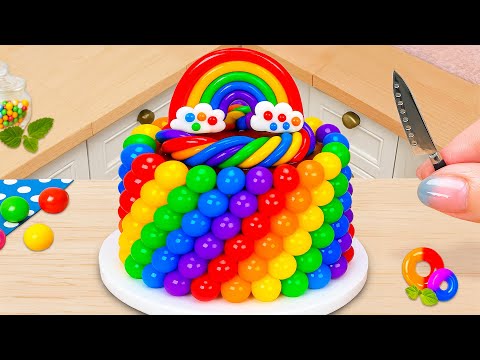 Lively Bubble Rainbow Cake 🍭 Easy Sweet Decorating Dessert Guide 🌈 Cake In Wonderland