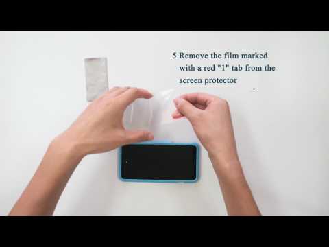SPARIN A15 How to Use Installation Tool to Install Smartphone Screen Protector