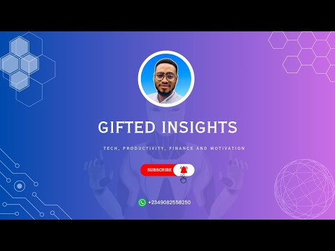 Gifted Insights | Your Ultimate Tech, Productivity, Finance, and Motivation Destination!