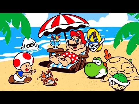 Jolly Nintendo tunes by the beach 😎🏄🌴