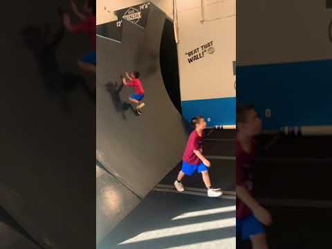 FUTURE NINJA KID! 10ft Warped wall! The level up!