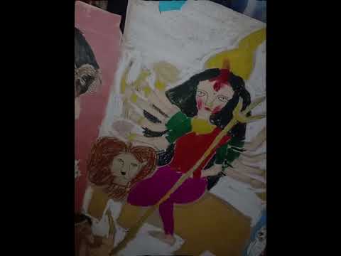 amr khub kosto kore aka durga maa tar bisorjon...abr eso maa ..🙏😭