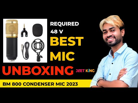₹1199/- Condenser Mic BM 800 | Is It Worth.? | Tech Unboxing