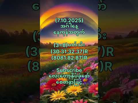 (7.10.2025)အဂ်ါနေ့အတွက် #motivation #popular #2danimation #2d3d #shorts #youtube