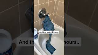 Bleach Jeans Transformation #jeanstrend #bleachjeanstutorial #diyfashion