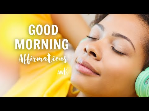 GOOD MORNING AFFIRMATIONS | POSITIVE AFFIRMATIONS | MORNING MEDITATION | @affirmwithkandiee