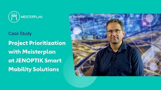Project Prioritization with Meisterplan at JENOPTIK Smart Mobility Solutions
