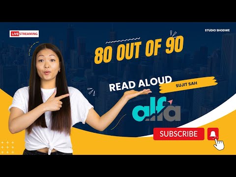 80 out of 90 read aloud in alfa PTE