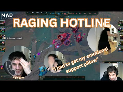 Crownie's stream turns into a RAGING HOTLINE 📞