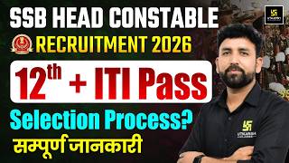 SSB Head Constable Recruitment 2026 | Qualification, Apply Date, Selection Process, Age | Ram Sir