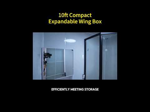 "10ft Compact Expandable Wing Box"#BlocNEST#prefabhouse #containerhome #tinyhouse