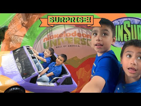 Nickelodeon Universe (MN) VLOG|VACATION WITH US| Going to NICKELODEON UNIVERSE|MOA!| MOA NICKELODEON