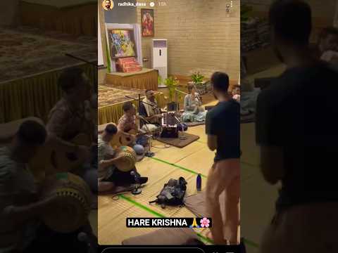 Hare Krishna Live Kirtan by Radhika Das ji | #radhikadas and #keliwoods | Viralshorts | #iskcon