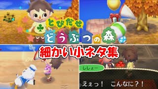 【とびだせどうぶつの森】細かい小ネタ10選（とび森発売10周年記念！）@ほのげ