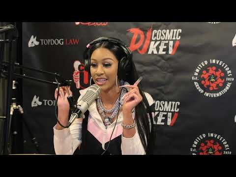 Lakeyah Interview on The Come Up Show Live Hosted By Dj Cosmic Kev (2022)