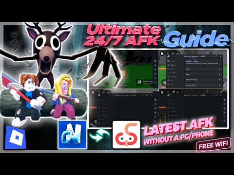 The ULTIMATE 24/7 AFK Guide To Roblox 99 Nights In The Forest! with UGPhone & NatHub