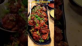 Amazing Manchurian Dry @ Chatore Pitampura. #harshitsharma #Chatoreresturant.