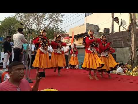 Dance in Cyclothon 2 Tiranga Chowk Sonipat by Students of S. M. Hindu Sr. Sec. School #dance #event