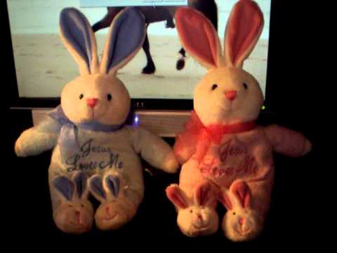 "Easter Bunnies Bought From Big Lots 2011"