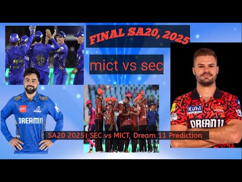 🏆 SA T20 FINAL SHOWDOWN! | MICT vs SEC | Thrilling Highlights & Match Recap! 🏏 #SAT20 #MICTvsSEC