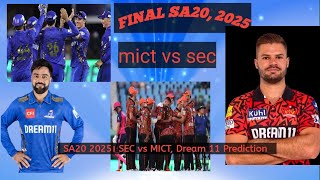 🏆 SA T20 FINAL SHOWDOWN! | MICT vs SEC | Thrilling Highlights & Match Recap! 🏏 #SAT20 #MICTvsSEC