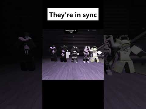 They're in sync 😭🙏😭#dance #roblox #foresaken #likeandsubscribe #funnyroblox #funny