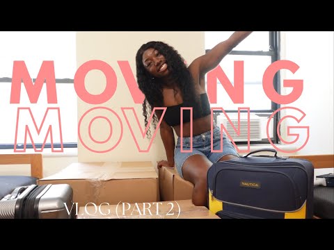 MOVING OUT OF MY NEW YORK APARTMENT 📦 living alone, cross country move (part 2)