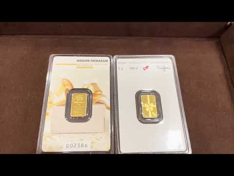 Argor-Heraeus Gift Theme Gold Bar - 2 gram