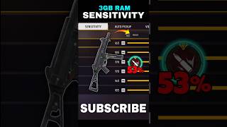 Free Fire Ob50 Update 3gb Ram Auto Headshot Sensitivity Setting ⚙️| 200 Sensitivity Settings In 2025
