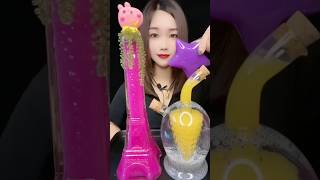 The girl who likes to eat candy #sweet #candy #mukbang #asmr #eating .