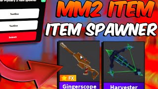 BEST MM2 SCRIPT 2026! BEST Item spawner ( EQUIPPABLE & TRADABLE) | Murder Mystery 2 Script