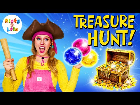 Treasure Hunt at the Magic Playground! 🗺️✨ Find the Magical Balls with Lola!