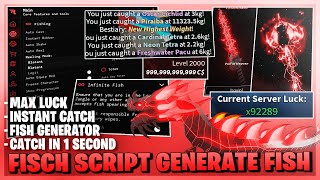 Fisch Script *NO KEY* - Fish Generator, Get Any Rod, Max Level Fast, Auto Sell, Dupe & More! 🎣⚡