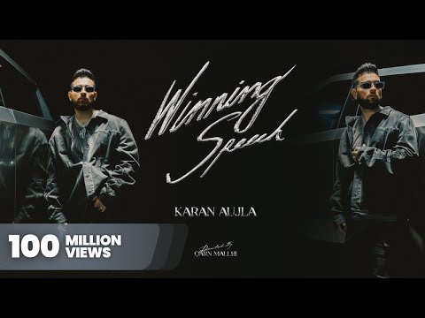 Winning Speech (Music Video) Karan Aujla | Mxrci | Latest Punjabi Songs 2024