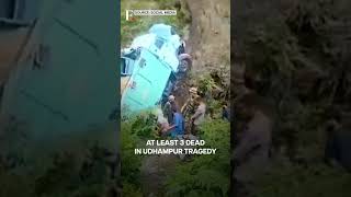 India: CRPF Vehicle Plunges Into Gorge In Jammu Kashmir's Udhampur; At least 3 Dead | N18G