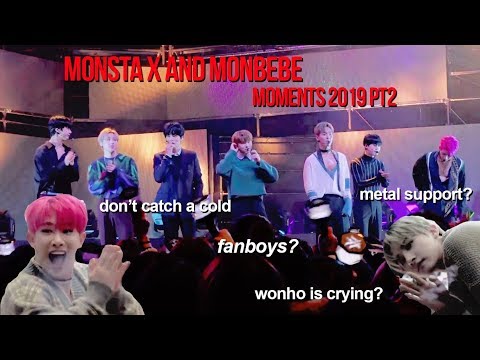 monsta x and monbebe moments 2019 pt2