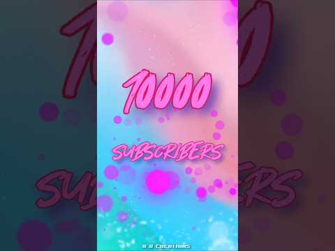 Thank you guyzzz😍🫰🏻💖 10K subscribers | thank u 4 the support  😍 #youtube #shorts #thanks #growth