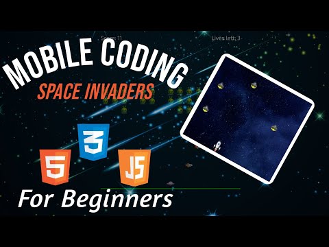 Space Invaders Game in Android/iPhone Using Js