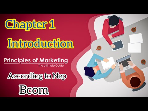 B.com I Sem: Principles of Marketing- Chapter 1: Introduction to Marketing #1