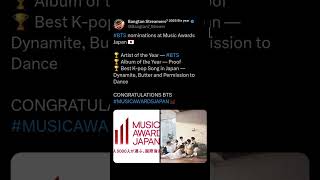 CONGRATULATIONS BTS #bts #btsarmy #viralshort #btspavedtheway #musicawardsjapan #dionysus #fyp