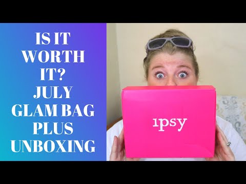 July 2019 IPSY GLAM BAG PLUS UNBOXING!!!