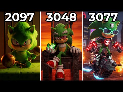 Evolution of Scourge the Hedgehog 👉@ambarofc